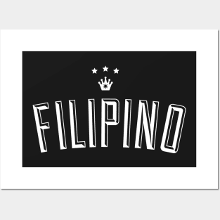 Filipino King Crown by AiReal Apparel Posters and Art